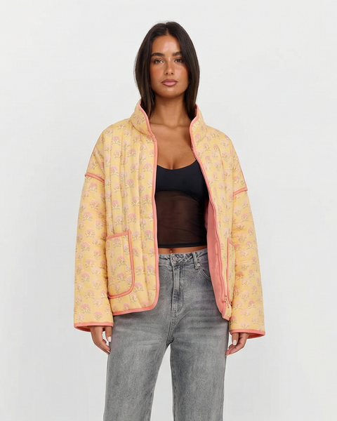 Summer | Reversible Floral Quilted Jacket