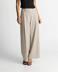Olivia | linen wide leg pants