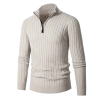 Ephraim | Men's Cable Knit Quarter Zip Jumper