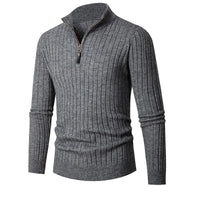 Ephraim | Men's Cable Knit Quarter Zip Jumper