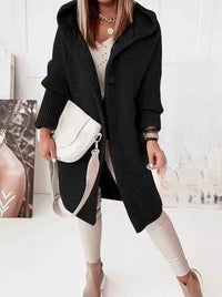 Endellion | Women's Hooded Oversized Cardigan