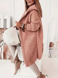 Endellion hooded oversized cardigan detail view 11