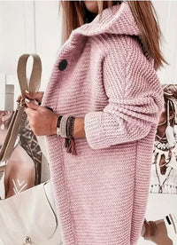 Endellion hooded oversized cardigan detail view 15