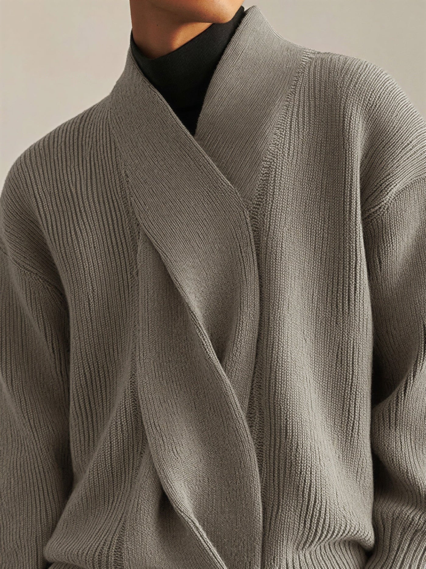 Endicott jumper ribbed knit texture detail