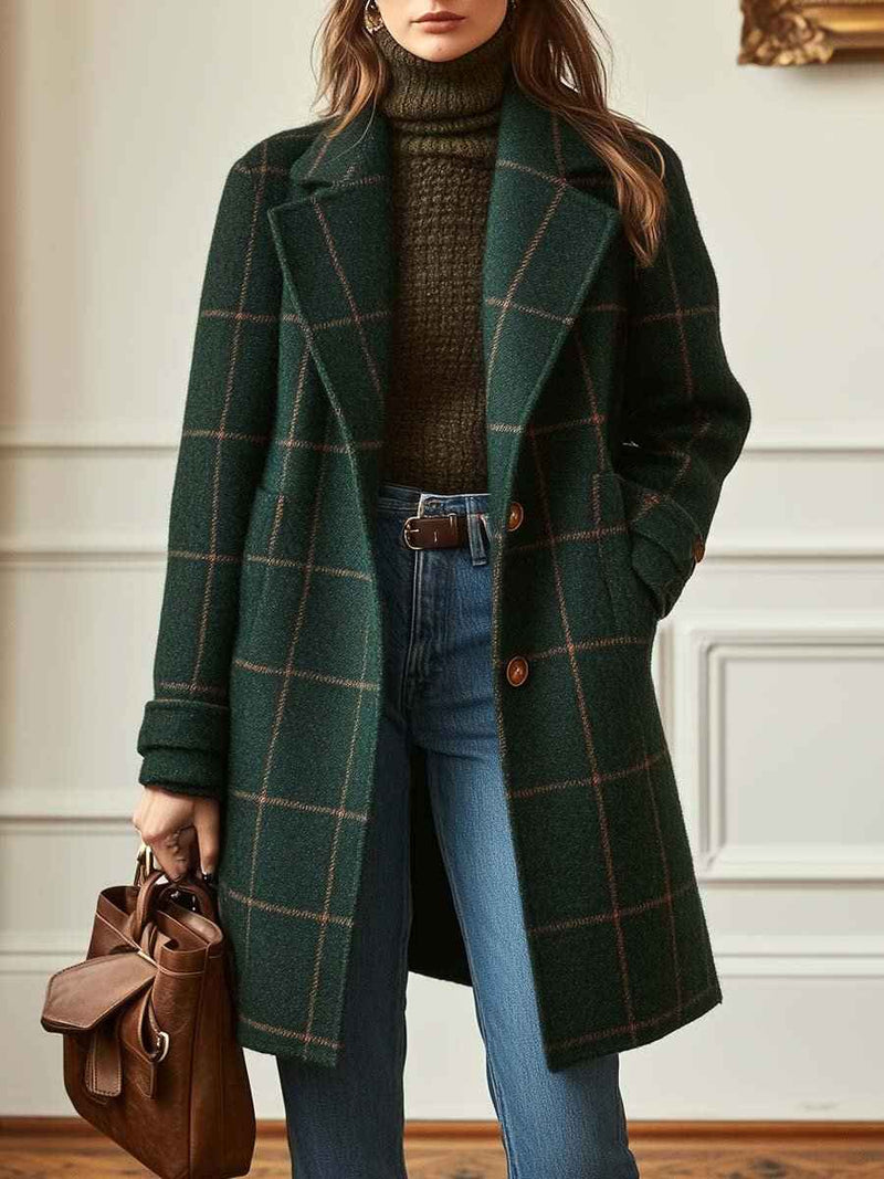 Ffion jacket in Dark Green