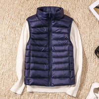 Nolwenn puffer vest in Navy Blue
