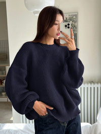 Mireille oversized knit jumper back view