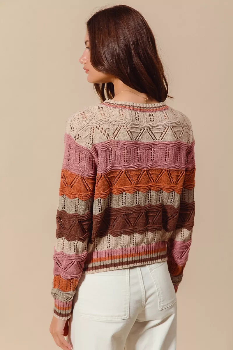 Sylvestra long sleeve striped jumper twelfth view