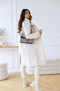 Marisol double-breasted coat detail 8