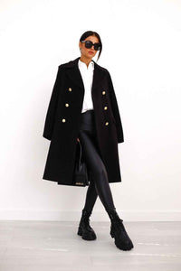 Marisol | Women's Double-Breasted Longline Coat