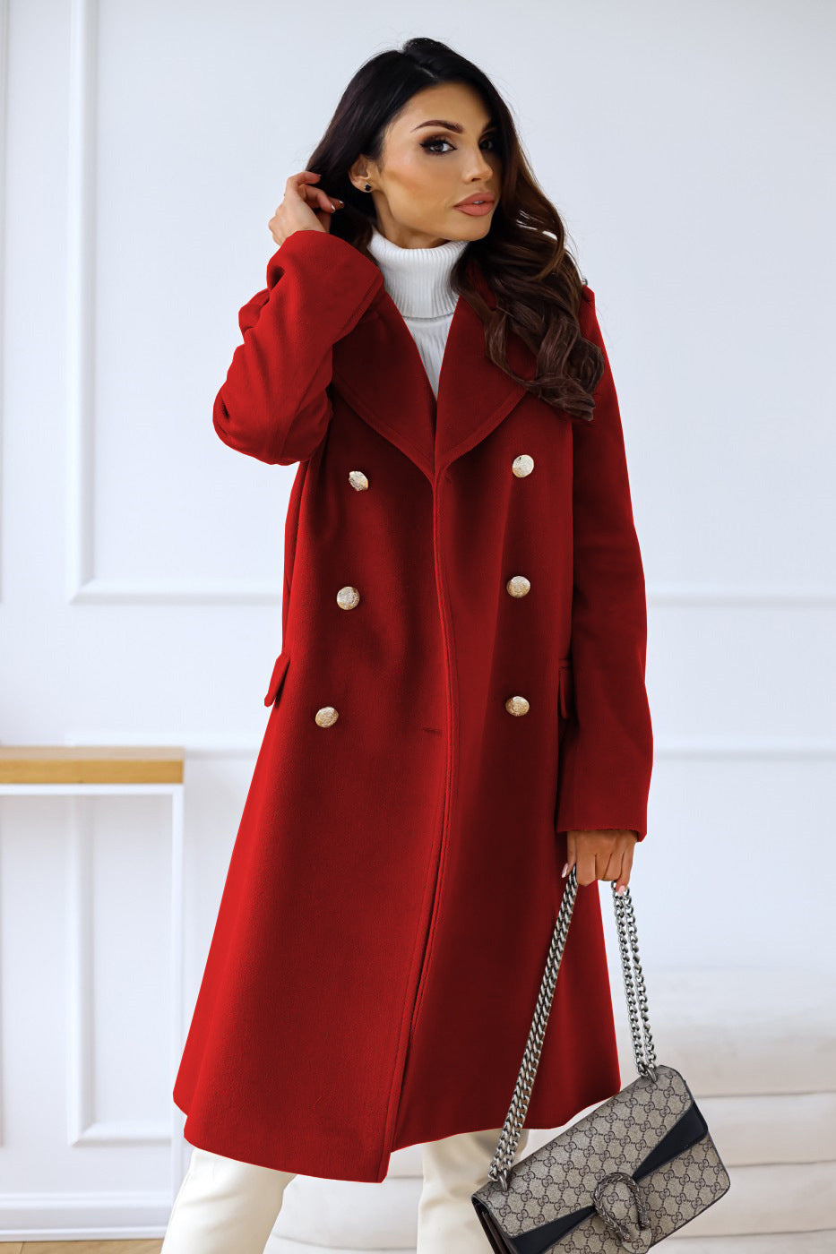 Marisol coat in Red