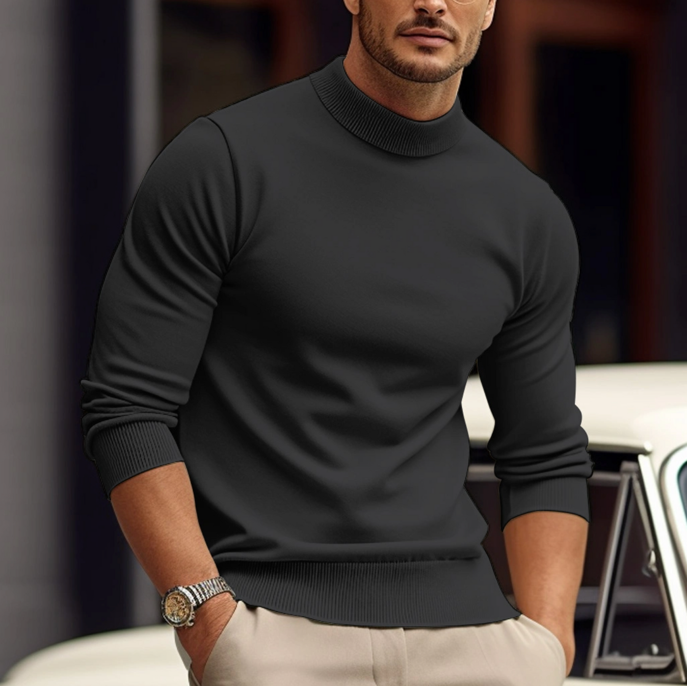 Forsythe jumper in Dark Grey