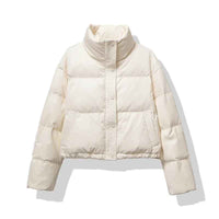 Linnea | Women's Cropped Puffer Jacket High Neck