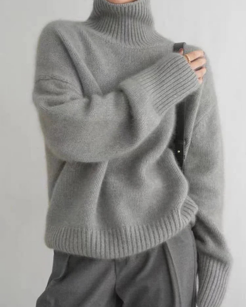 Hesper | Women's Oversized Turtleneck Jumper