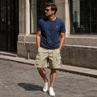 Isaiah | Utility Cargo Shorts with Multi Side Pockets