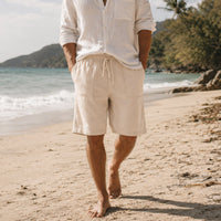 Jack | Relaxed Drawstring 3/4 Length Shorts