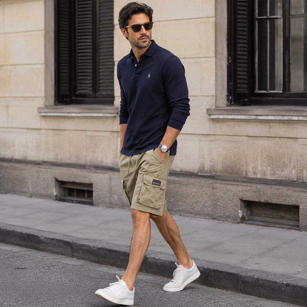 Jarvis | Men's Lightweight Cotton Cargo Shorts