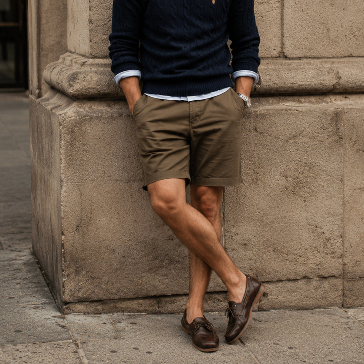 Isidore | Relaxed Fit Summer Cotton Shorts for Men