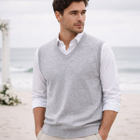 Moses gilet Light Grey