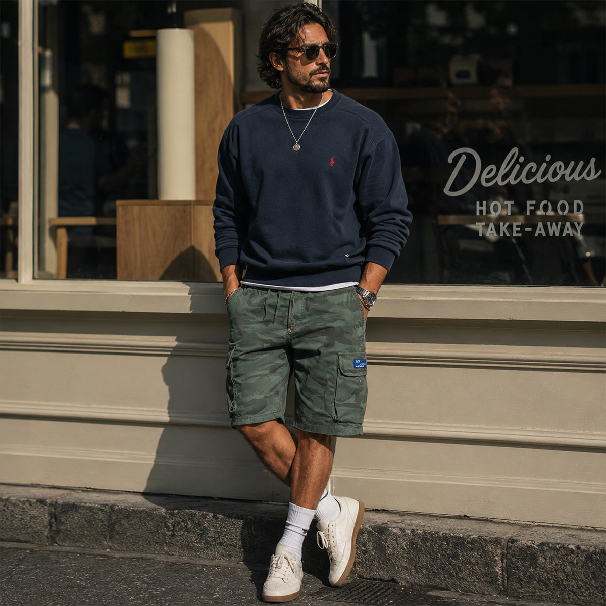 Jared | Casual Cotton Cargo Shorts with Utility Pockets