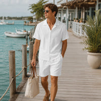 Braxton | Summer Shirt and Shorts Co Ord Set