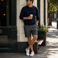 Isidore | Relaxed Fit Summer Cotton Shorts for Men