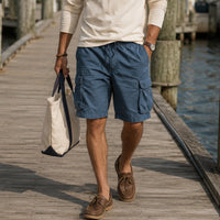 Javier | Men's Lightweight Cotton Cargo Shorts