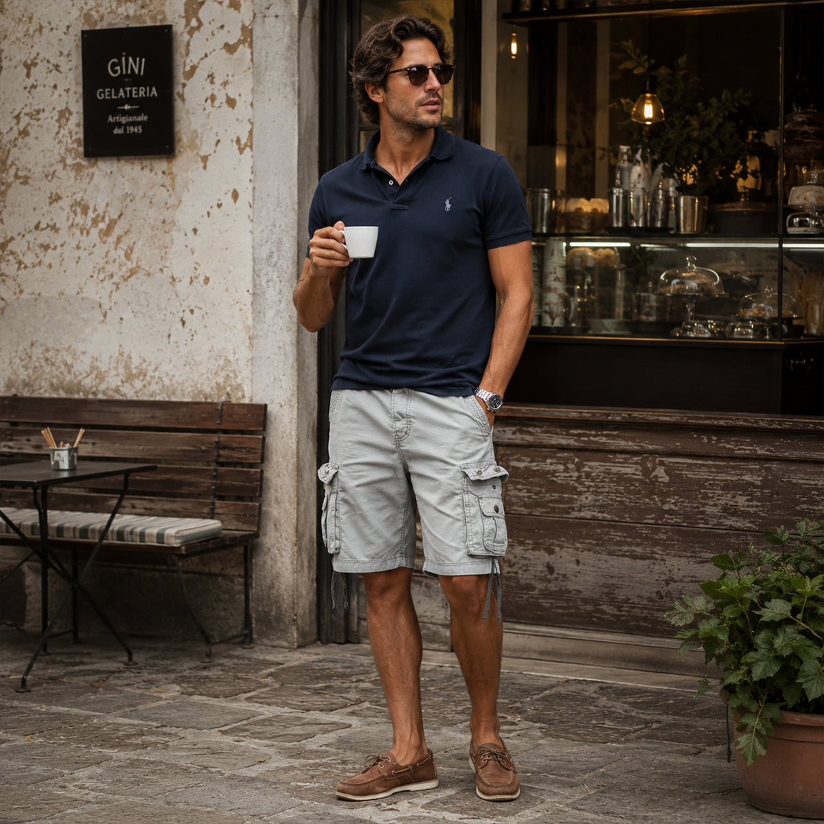Jagger | Casual Cotton Cargo Shorts with Utility Pockets