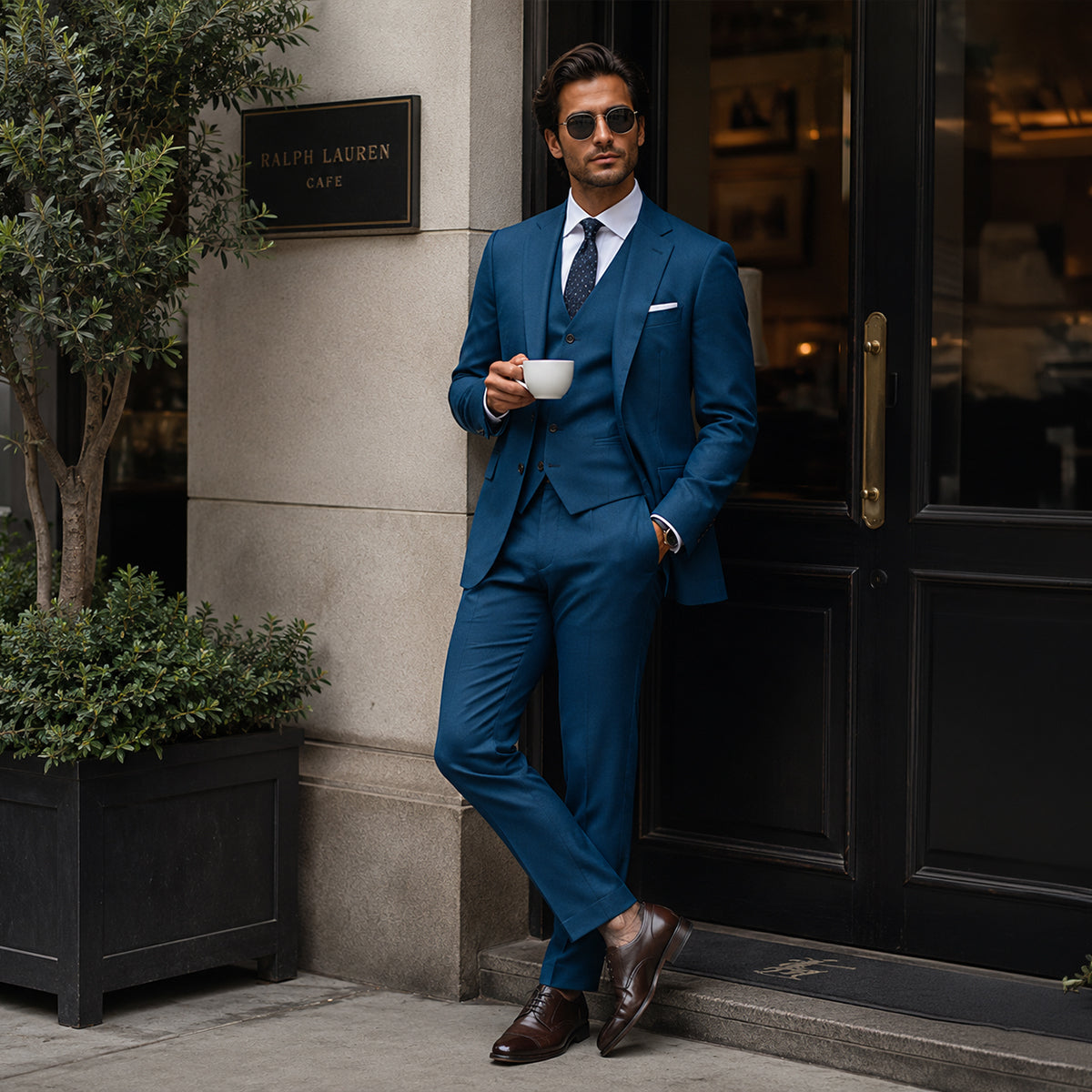 Orlando | Men's Three-Piece Blazer, Waistcoat and Trousers Suit