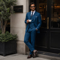 Orlando | Men's Three-Piece Blazer, Waistcoat and Trousers Suit