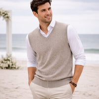Moses gilet Light Brown