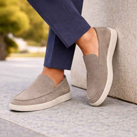 Neil | Men's Suede Loafers with Rubber Sole