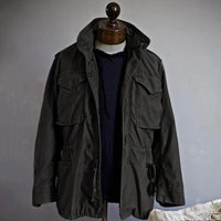 Colm military jacket in Black