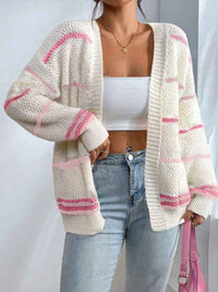 Hedwig | Women's Oversized Striped Cardigan