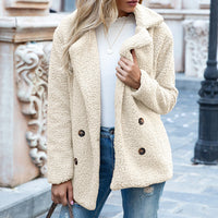 Honora double-breasted jacket in White