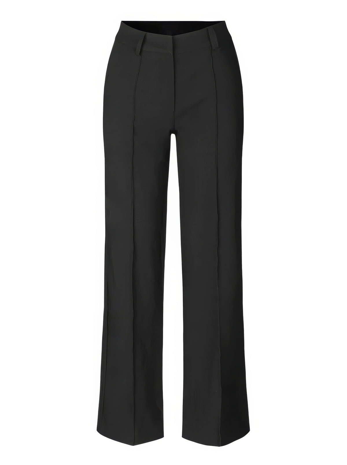 Annabel wide leg trousers fabric detail
