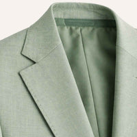 Ace | Men's Green 3 Piece Slim Fit Suit, Blazer, Waistcoat and Trousers