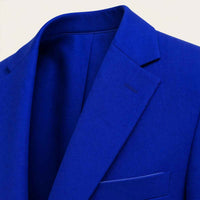 Abram | Men's Slim Fit 3 Piece Business Suit with Jacket, Vest and Trousers