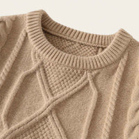 Erasmus | Men's Chunky Fisherman Cable Knit Jumper