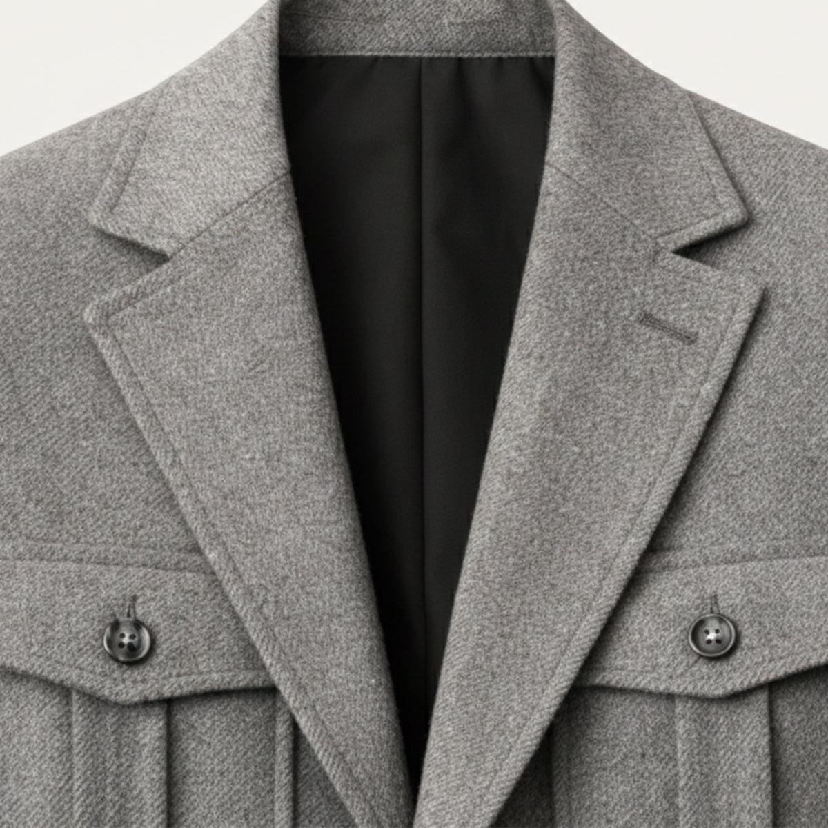 Lorenzo | Multi Pocket Tailored Tweed Blazer