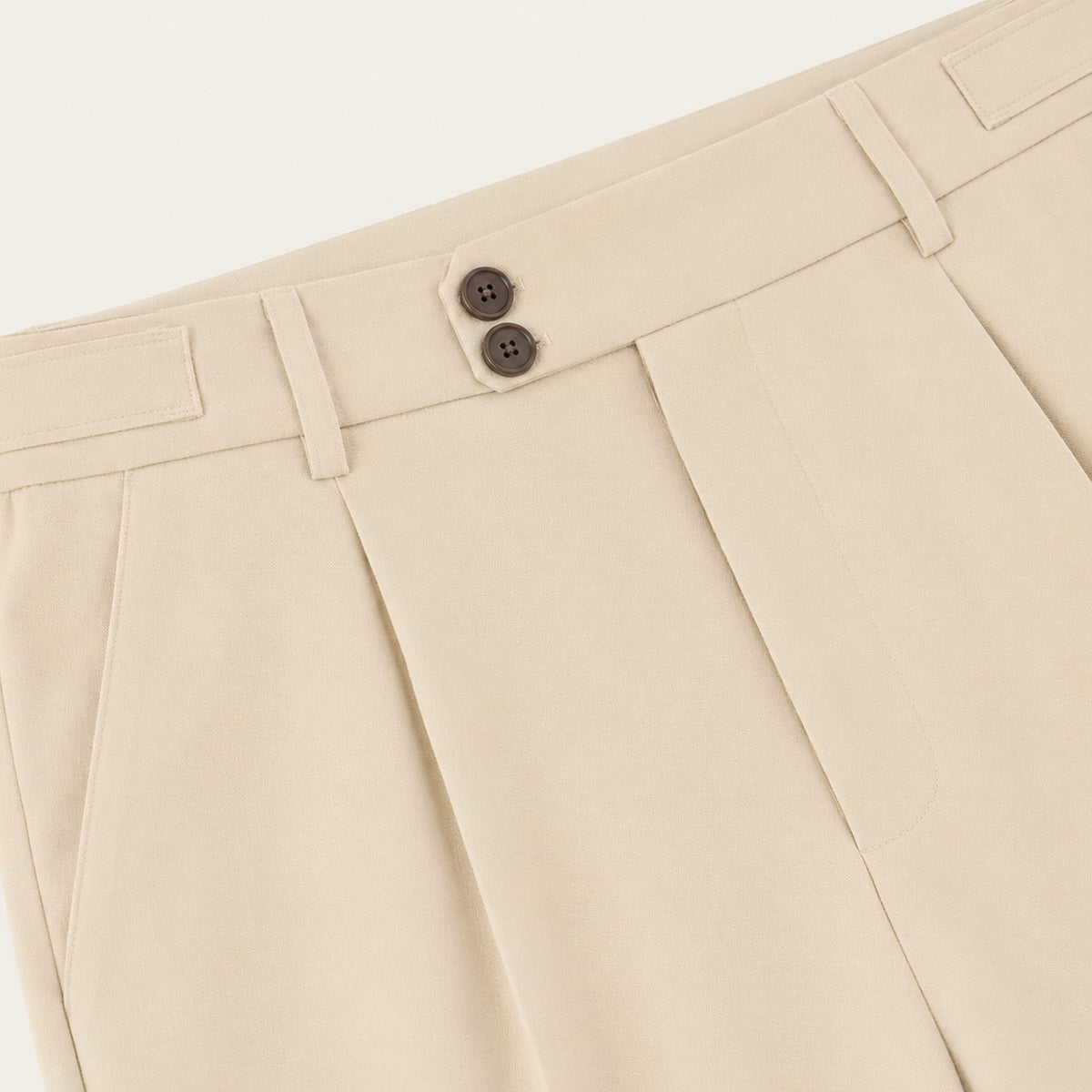 Julian | Slim Fit Pleated Tailored Dress Trousers