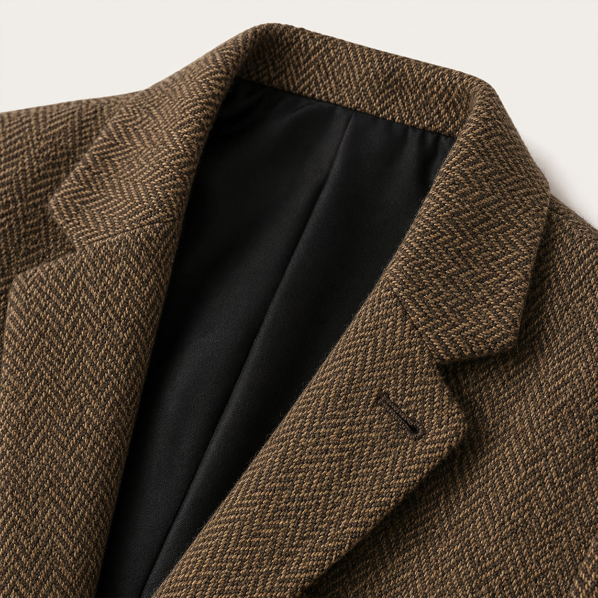 Theodore | Wool Herringbone Tweed Blazer