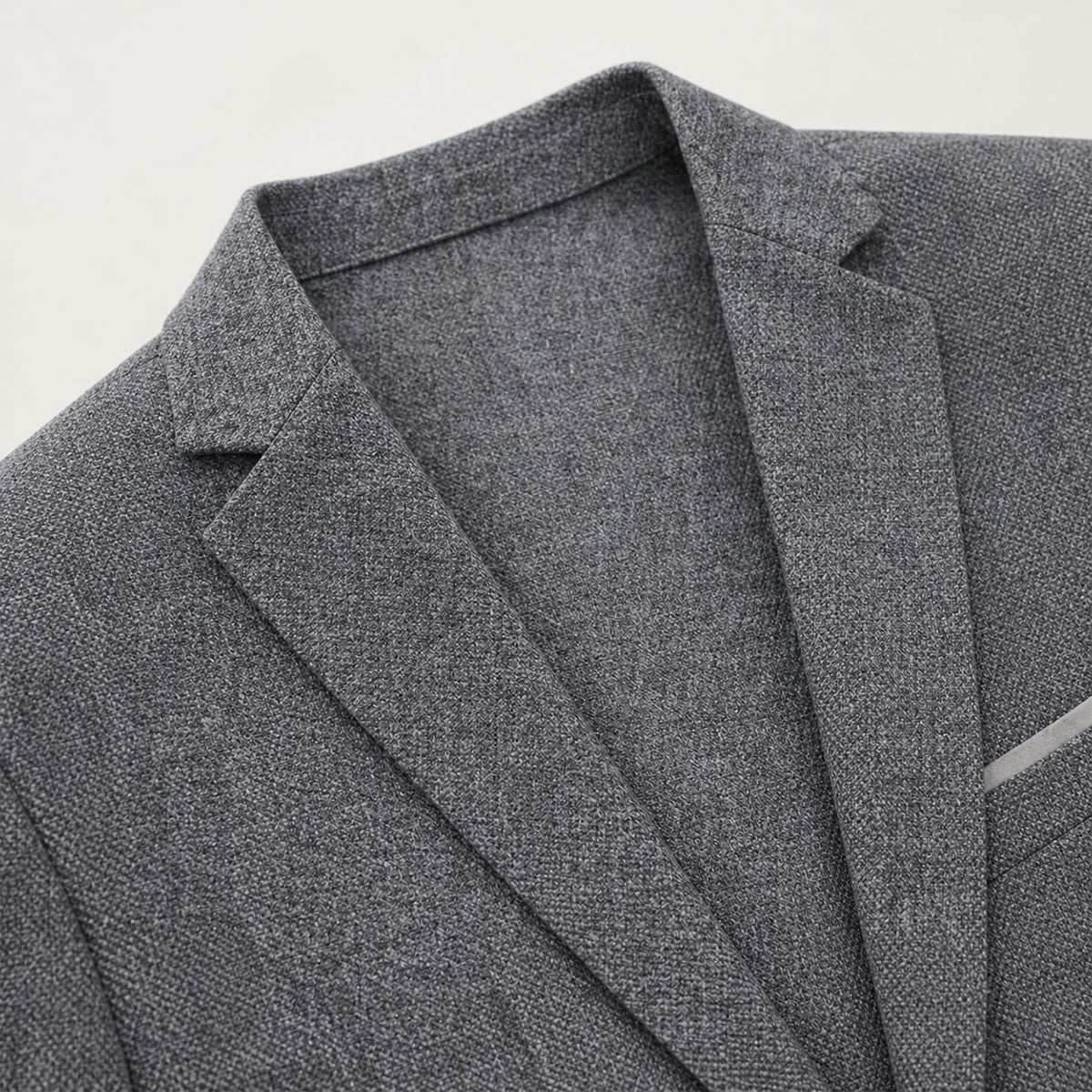 Malachi | Single Breasted Slim Fit Linen Blend Blazer