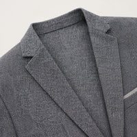 Malachi | Single Breasted Slim Fit Linen Blend Blazer