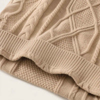 Erasmus | Men's Chunky Fisherman Cable Knit Jumper