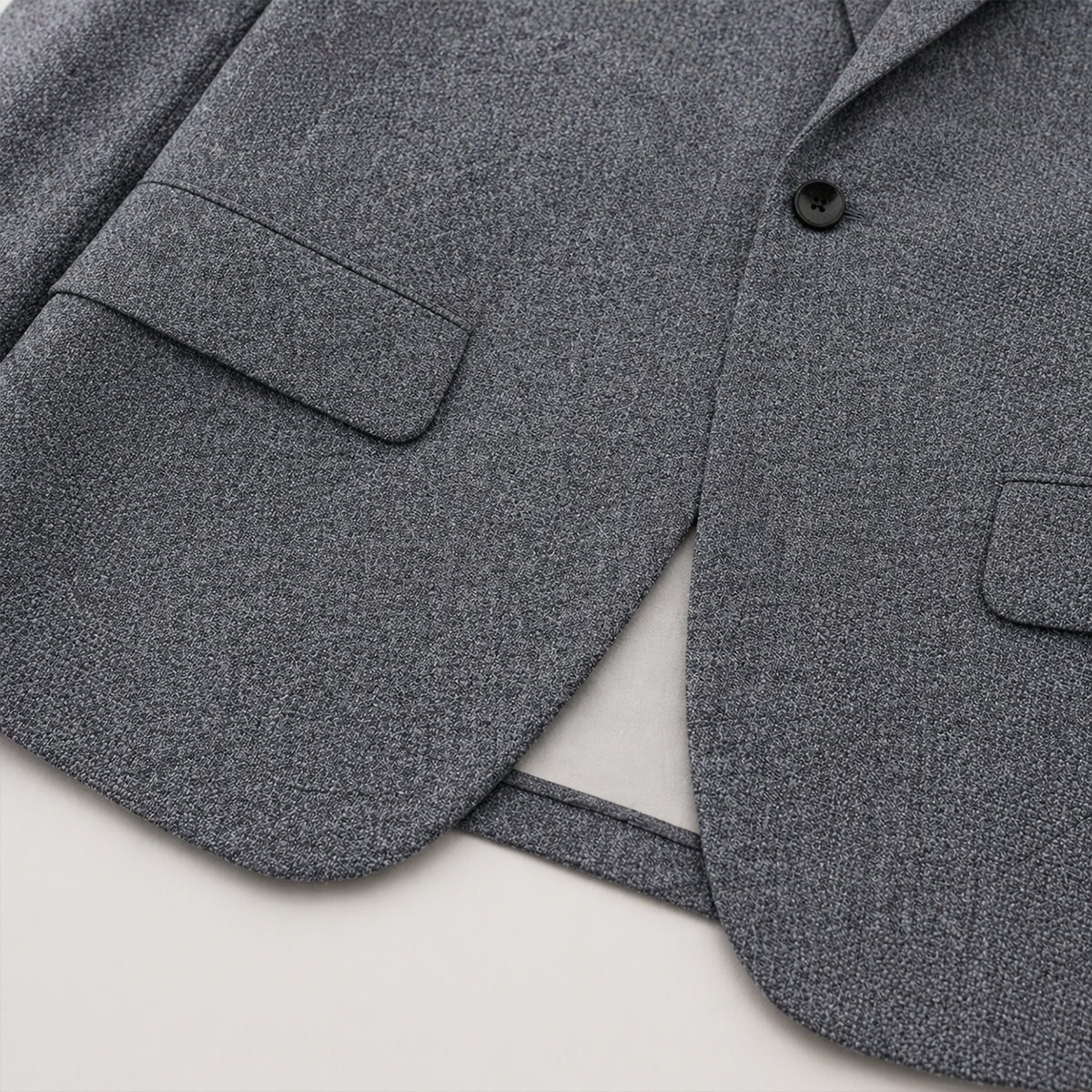 Malachi | Single Breasted Slim Fit Linen Blend Blazer