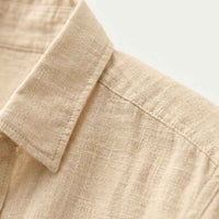 Whitlock linen shirt detail view four