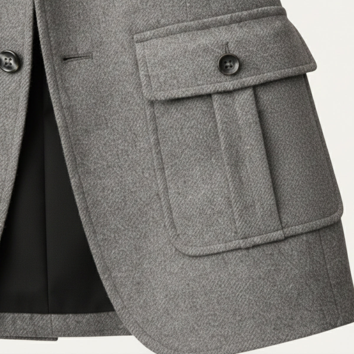 Lorenzo | Multi Pocket Tailored Tweed Blazer