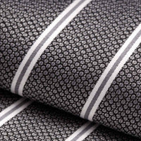 Alfred | Men's Luxury Silk-Blend Woven Neck Tie in Dark Gray