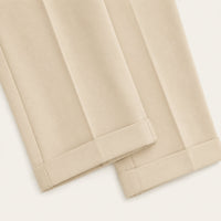 Julian | Slim Fit Pleated Tailored Dress Trousers
